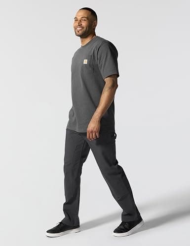 Carhartt Men's Loose Fit Heavyweight Short-Sleeve Pocket T-Shirt (Also Available in Big & Tall) thumbnail 3