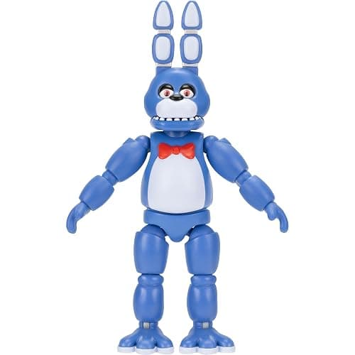Jazwares Five Nights at Freddy’s Classic Bonnie - 5-Inch Articulated Figure with Jumpscare Feature and Glow-in-The-Dark Eyes thumbnail 3