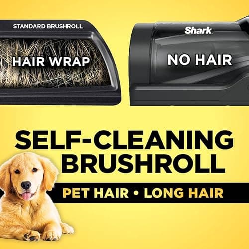 Shark Detect Ultralight Corded Stick Vacuum with Direction Detect and Self-Cleaning Brushroll, Powerful Hair Pickup, Ultra-Lightweight, Crevice & Upholstery Tool Included, Evergreen, HZ752 thumbnail 11