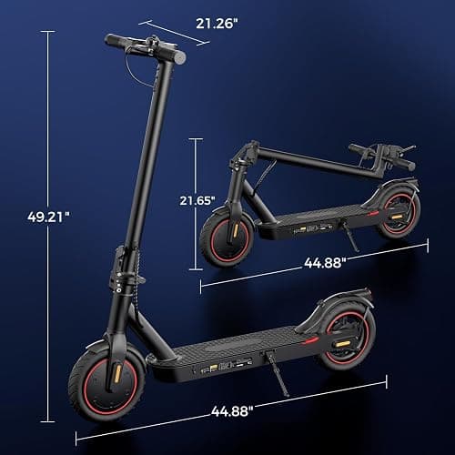 HopCycle Electric Scooters - Electric Scooter for Kids, 500W/1000W Motor, 18/25 MPH Top Speed, 8.5'' /9.3'' Tires, 21/28 Miles, Long Range Electric Scooter for Adults and Teens thumbnail 6