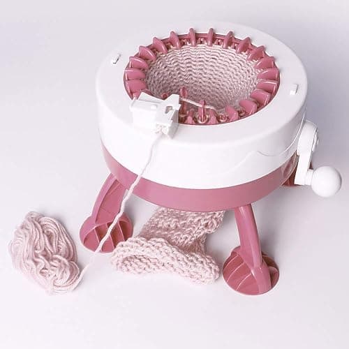 Smart Weaving Knitting Machine - 22 Needles Rotating Double Loom Board for Adults and Kids thumbnail 2