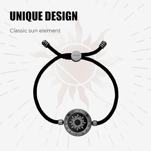 Single Touch Bracelet for Couples, Light up & Vibration for Love Couples | Long Distance Relationship Gift for Girlfriend, Mother-Daughter, Sisters,Women's Fashion Smart Jewelry,Must Stay Connected Bluetooth Bracelet, TOTWOO APP Set Up Pairing Jewelry thumbnail 4