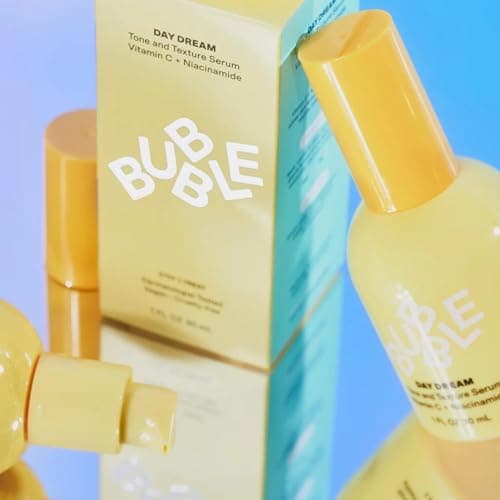 Bubble Skincare Day Dream Vitamin C Serum for Face - Hydrating Face Serum with Niacinamide + Ceramides - Helps Even Skin Tone and Improve Texture from Sun Damage - Summer Skin Care Essential (30ml) thumbnail 5