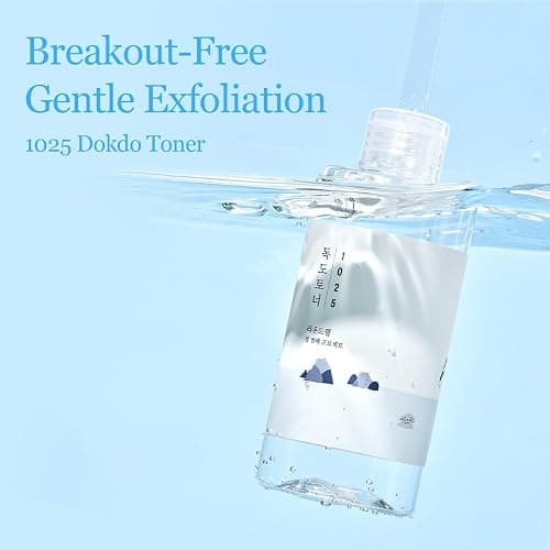 ROUND LAB 1025 Dokdo Toner 6.76 Fl Oz, Oil Control and Reduces Excess Sebum, Gentle Exfoliating Facial Toner, Deep Sea Water for Moisturization, Soft Finish Without Stickiness, Korean Skin Care thumbnail 5