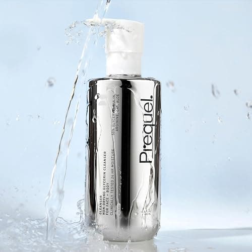 Prequel Skin Gleanser, Moisturizing Glycerin Face Wash, Professional Strength Face Cleanser for Women, Unscented Sensitive and Dry Skin Face Wash Pump Bottles - 6.75 fluid ounce (Pack of 2) thumbnail 2