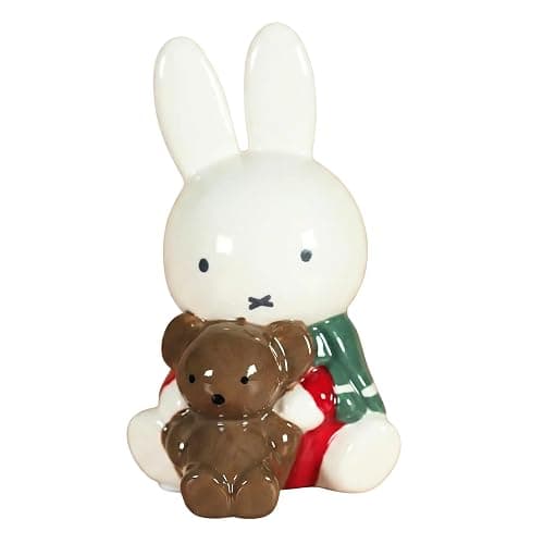 Blue Sky Clayworks Miffy Winter Snuggles Figurine - Image 1