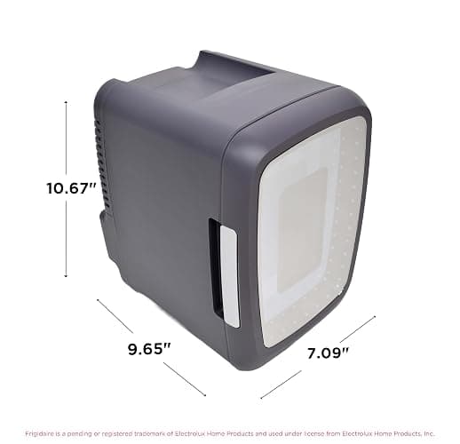 Frigidaire EFMIS179 Gaming Light Up Mini Beverage Refrigerator, Stealth thumbnail 2