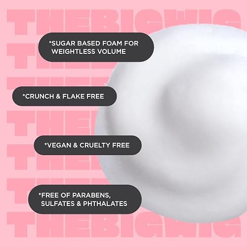 Cake Beauty Volumizing Mousse, The Big Wig - High Volume, Flexible Hold Hair Mousse with 450 F Heat Protection - For All Hair Types - 238 g thumbnail 6