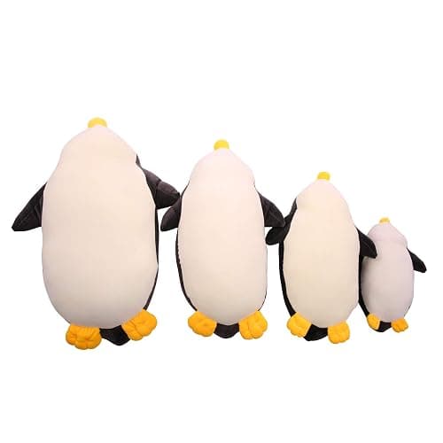 DENTRUN Penguin Stuffed Animals Bulk, Cute Penguin Plush Doll Play Toys for Kids Girls Boys Adults Birthday Xmas Halloween Present Adorable Soft Plushies, 12.20/18.11/22.44/25.98 Inchs, Blue, Black thumbnail 9