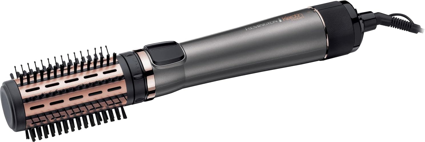 Remington Brosse Soufflante Rotative automatique [Soin kératine & huile d'amande] Keratin Protect (1000W, Céramique, Température variable, 3 accessoires: 2 brosses rondes 40 & 50mm + de Volume) AS8811 thumbnail 17