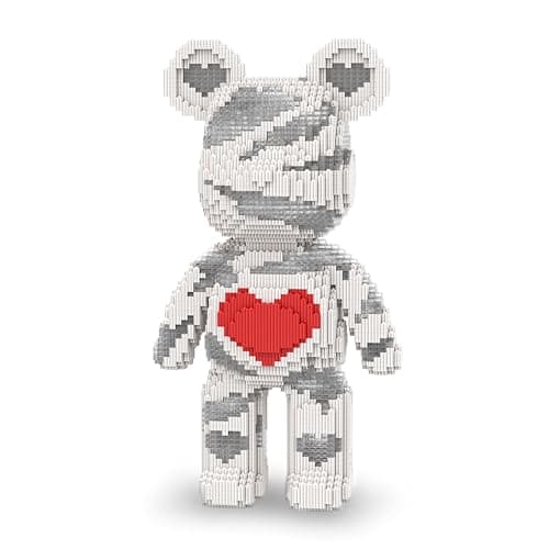PLAYNENO Bear Micro Mini Building Block Sets for Adults, No Compatible with Lego, Building Toys for Home & Office Decor, MOC 3D Creative Model Gifts for Christmas - Image 1