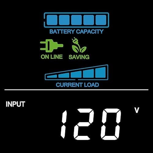 CyberPower CP1500PFCLCD PFC Sinewave UPS Battery Backup and Surge Protector | 1500VA/1000W, 12 Outlets, AVR, Mini Tower, UL Certified thumbnail 5
