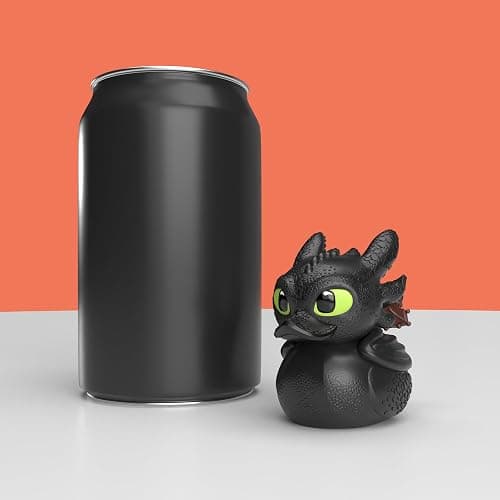 TUBBZ Mini: How to Train Your Dragon - Toothless Cosplaying Rubber Duck Vinyl Figure thumbnail 3