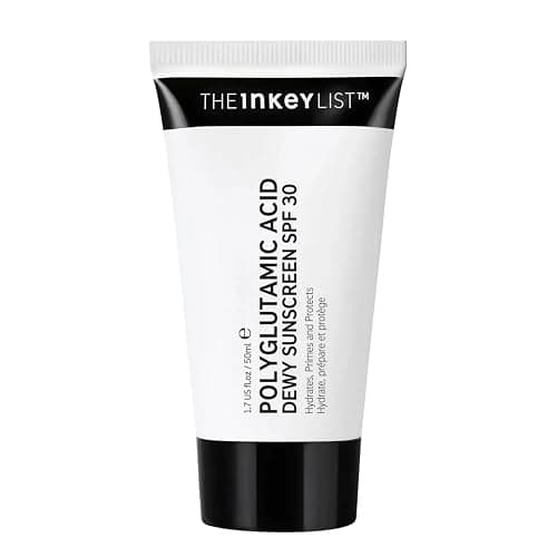 The INKEY List Polyglutamic Acid Dewy Sunscreen SPF 30 50ml, Primes and Protects, Non-Greasy, Vegan Friendly, Suitable For All Skin Types - Image 1