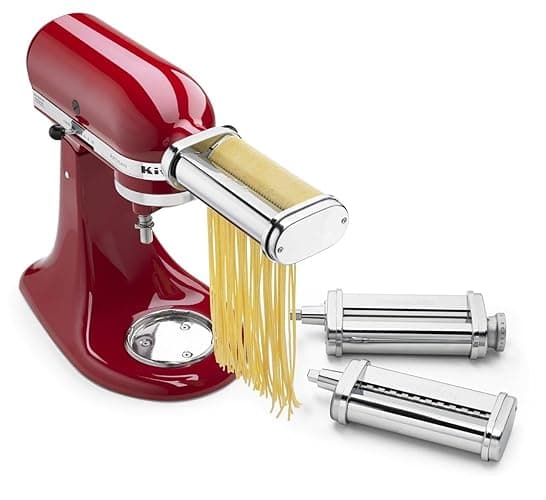 KitchenAid Stand Mixer Attachment, KSMPRA 3-Piece Pasta Roller & Cutter Set - Image 1
