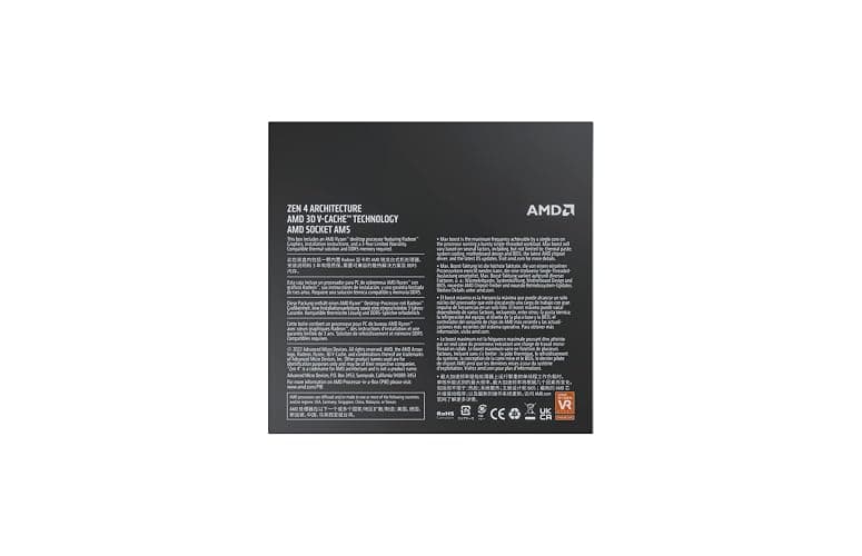 AMD Ryzen 7 7800X3D 8-Core, 16-Thread Desktop Processor thumbnail 4