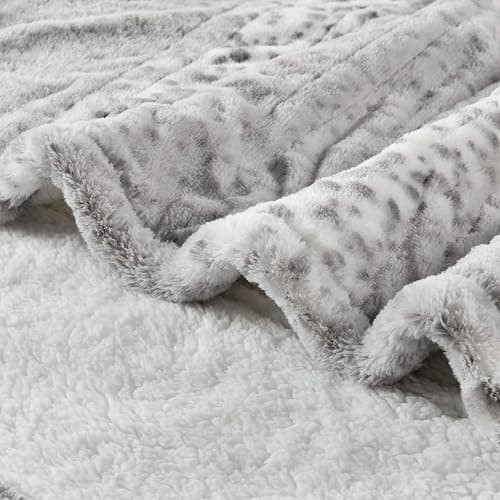 Bearhug Electric Heated Throw Blanket 50" x 60", Reversible Faux Fur & Sherpa, 6 Heating Levels & 4H Auto Off, Over-Heat Protect, ETL Certification, Machine Washable thumbnail 6