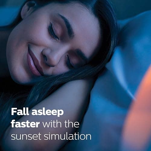 Philips SmartSleep Wake-up Light, Colored Sunrise and Sunset Simulation, 5 Natural Sounds, FM Radio & Reading Lamp, Tap Snooze, HF3520/60 thumbnail 4