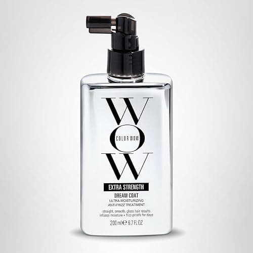 COLOR WOW Extra Strength Dream Coat – Powerful ultra moisturizing, anti humidity treatment for extremely frizz prone hair| glassy smooth, straight + resistant styles up to 3-4 washes thumbnail 9
