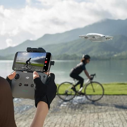 DJI Neo Drone with RC-N3 Remote Controller 4K UHD Camera for Adults, 135g Self Flying Drone That Follows You, Palm Takeoff, Subject Tracking, QuickShots, Stabilized Video, Built-in Propeller Guard thumbnail 4