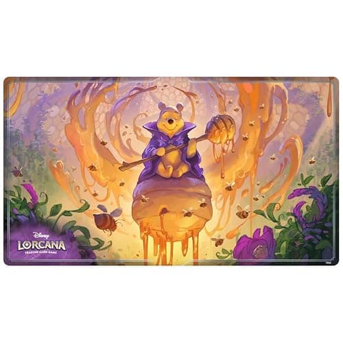 Ravensburger Disney Lorcana TCG Playmat Featuring Winnie The Pooh – Hunny Wizard by John Loren | Protects Cards | Versatile Game, Desk, or Mouse Pad | Durable Non-Slip Surface | Suitable for Ages 8+ thumbnail 3