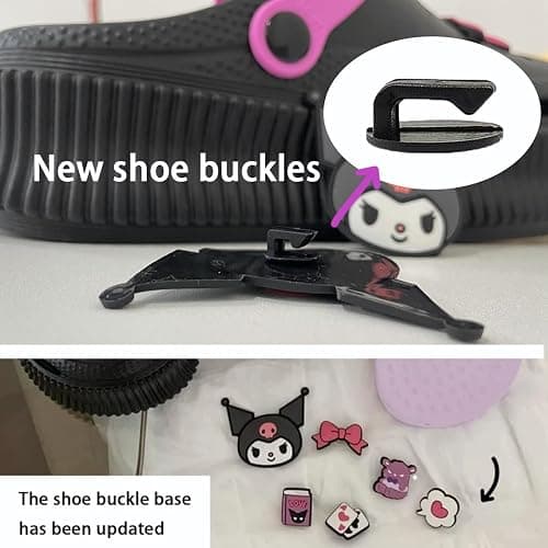 CEINOM Cute Cartoon Slippers Kuromi Kawaii Slippers for Women Cloud Slides indoor Outdoor Soft Comfy Anti-Slip garden Shoes thumbnail 4
