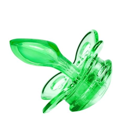 LittleForBig Bigshield Generation-3 Big Sized Pacifier Candy Gloss 2 Paci Pack - Pink and Green thumbnail 7
