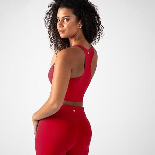 YITTY Active Women's UltraLuxe Built-in Bra Tank Top, Athleisure, 4-Way-Stretch thumbnail 3