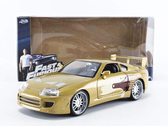 Fast & Furious 1:24 Slap Jack's Toyota Supra Die-cast Car, Toys for Kids and Adults thumbnail 7