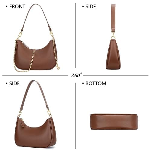 KKXIU Shoulder Bag for Women Cute Hobo Purses and Handbags Retro Clutch Underarm Purse | Cute, Retro, Cute, Retro thumbnail 6