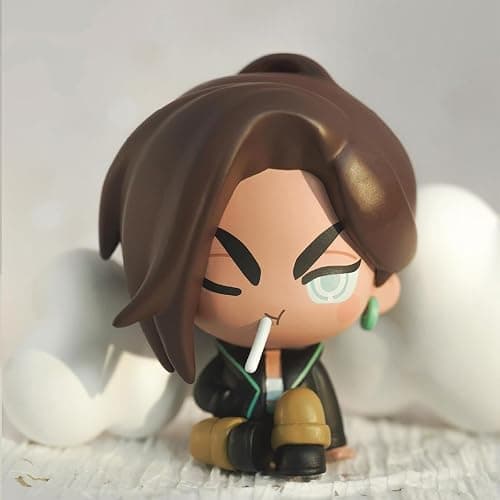 Bahomu Anime Statues, Cute Alien Stage Free Stage Series Officially Chibi Figure, Collectable Confirm Style PVC Figures for Birthday Gifts (Hyuna) - Image 1