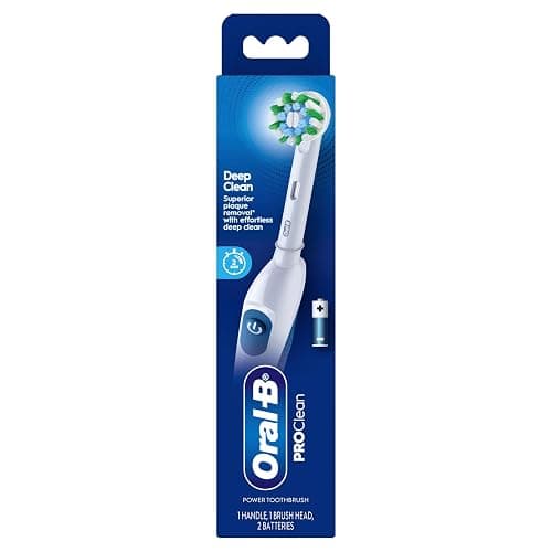Oral-B Pro 100 3D White, Battery Toothbrush, White thumbnail 9