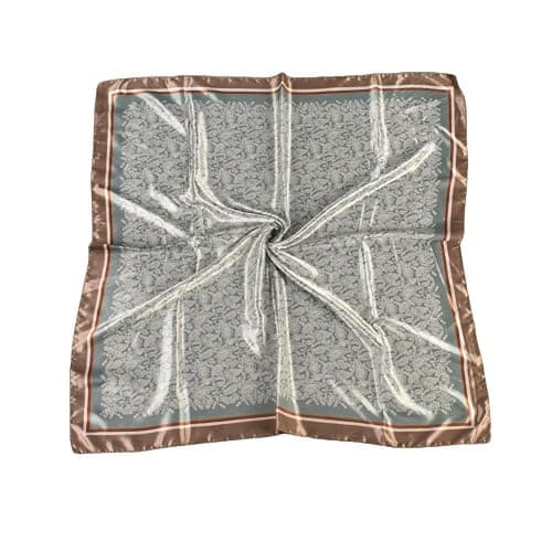 upeilxd 4Pcs Silk Head Scarves for Women Satin Hair Scarf 35”Large Square Bandana Silk Like Neck Scarf Shawl thumbnail 2