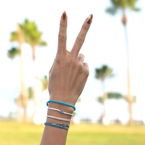 Pura Vida Bracelet Low Tide Bracelet Stack, 4 Stackable Bracelets for Women thumbnail 5