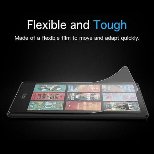 MoKo 3 Pack Screen Protector for 7" Kindle Paperwhite 12th Generation 2024 and Kindle Colorsoft Signature Edition, Anti-Glare Premium PET Protective Film Full-Coverage Matte Screen Protector - 3 Pack thumbnail 9