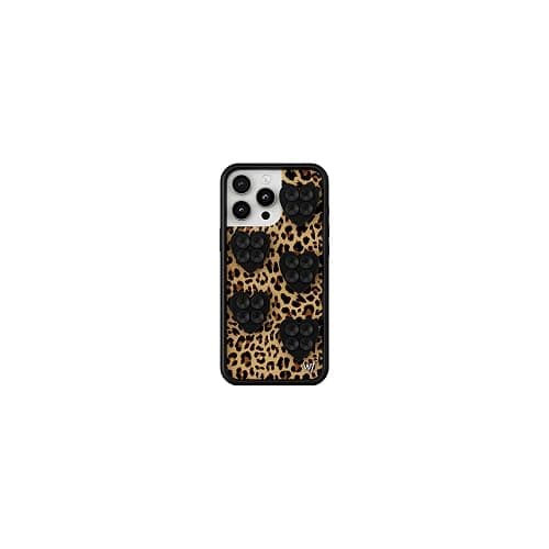 Wildflower Cases - Mini Black Heart Stickeez, Compatible with Apple iPhones | Black Trendy Cute Viral - Durable, Easy to Attach, Lightweight, Reusable, Double-Sided Suction, Women-Owned Small Business thumbnail 2