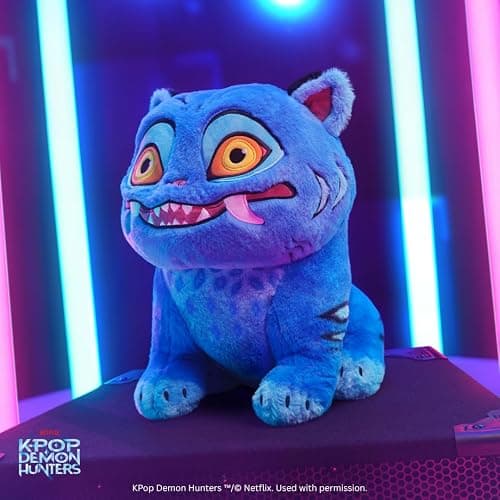 Kpop Demon Hunters 12-inch Derpy Tiger - Ultra-Soft Collectible Movie Character - Cuddle-Ready Plush for Fans & Collectors - Ages 6+ thumbnail 7