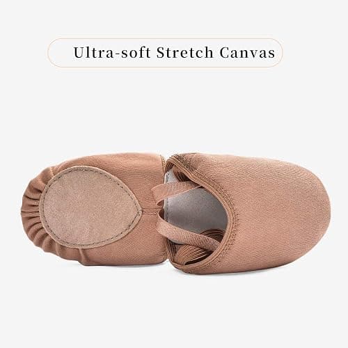 Stelle Half Soles Dance Shoes Women Men Canvas Lyrical Pirouette Ballet Shoes Turners Dance Shoes for Contemporary thumbnail 5