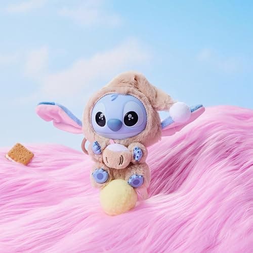 MINISO Disney Stitch Eat Something Before Sleep Collection Vinyl Plush Toy Surprise Box Figure Model Random Design Blind Box Toy Collectible Toy for Home Decor Birthday Gifts (Random One Figure) thumbnail 8