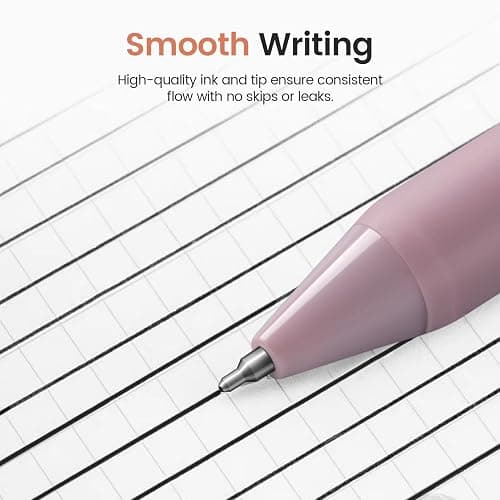 Gel Pens, 6pcs 0.5mm Fine Point Smooth Writing Pens, Quick Dry Black Ink Pens for Journaling and Note Taking, Cute Aesthetic Pens for Office School & Home Supplies thumbnail 3
