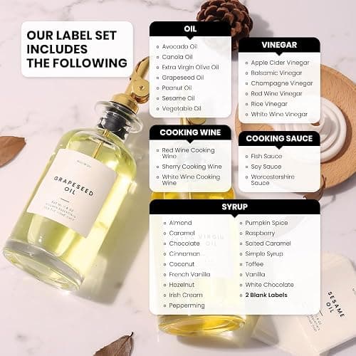 Molimoli Glass Olive Oil Cruet Set - 350ml Bottles With Weighted Pourers, Set of 4 thumbnail 5