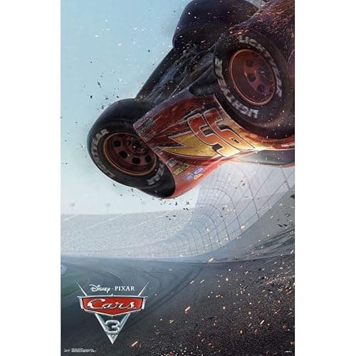 Trends International Disney Pixar Cars 3 - One Sheet Wall Poster, 22.375" x 34", Unframed Version - Image 1