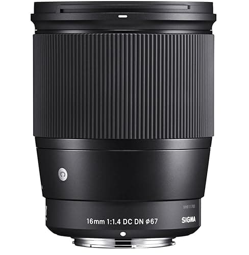 Sigma 16mm f/1.4 DC DN Contemporary Lens for Sony E (402965) Black - Image 1