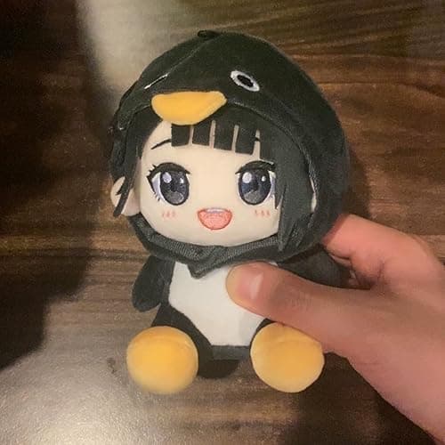 Arknights: Endfield‌ Endmin Cute Mini Plush Doll Gugugaga Little Penguin Anime Game Characters PVC Desktop Ornaments Fans Gifts 6in (Standard Style) thumbnail 7