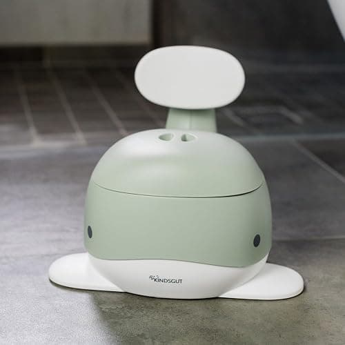 Kindsgut Potty Training Toilet in Whale Design, Designed in Germany, Potty Training in a Beautiful Design, Pistachio thumbnail 3