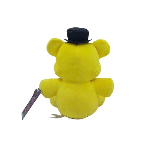 Jazwares Five Nights at Freddy’s Golden Freddy 8-Inch Plush | Soft Material and Glow-In-The-Dark Eyes thumbnail 3
