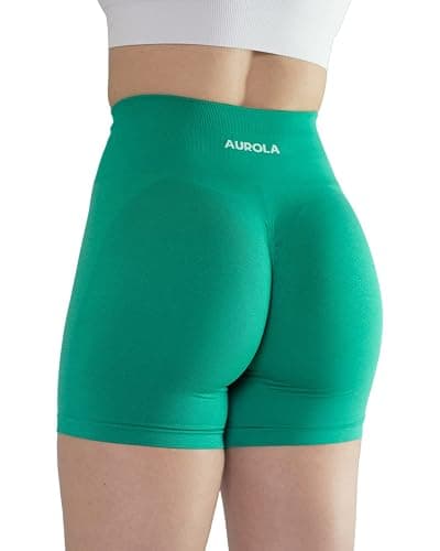 AUROLA Intensify Workout Shorts for Women Seamless Scrunch Short Gym Yoga Running Sport Active Exercise Fitness Shorts thumbnail 6