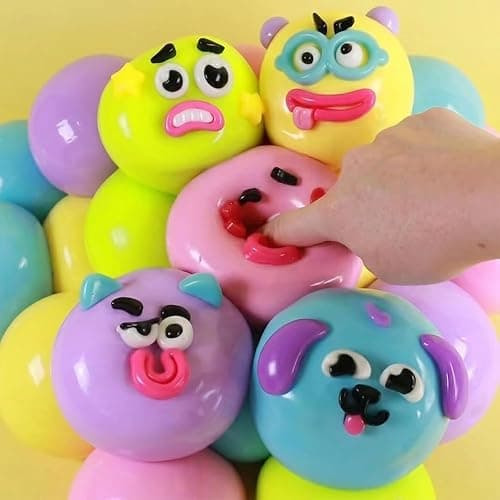 NEW Smushers Squishy-Curiosities Smushers Dog Face Swap Squishy,Soft Slow Rising Stress Relief for Stress & Anxiety Relief, Cute Dog Face Sensory Fidget for for Adults Anxiety Relief (C#) thumbnail 6