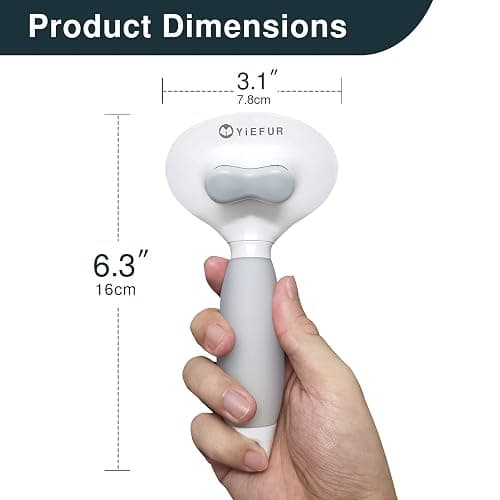 Cat Hair Brush,Cat Brush for Shedding,Soft Silicone Self Cleaning Brushes for Short and Long Haired Cats for Grooming and Shedding thumbnail 6