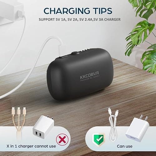 KKCOBVR Q3 PRO Battery Head Strap 10000mh Compatible with Quest 3/3S Extend 2-3H Usage Time Replacement Elite Head Strap Compatible with Quest 3/3S by Adjusting The Side Knobs thumbnail 4
